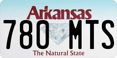 AR license plate 780MTS