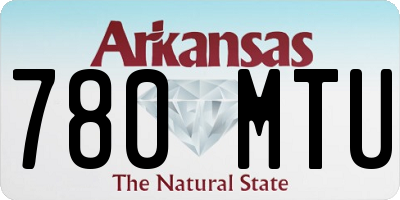 AR license plate 780MTU