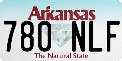 AR license plate 780NLF