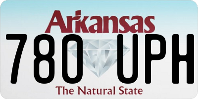 AR license plate 780UPH