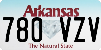 AR license plate 780VZV