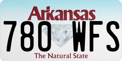 AR license plate 780WFS