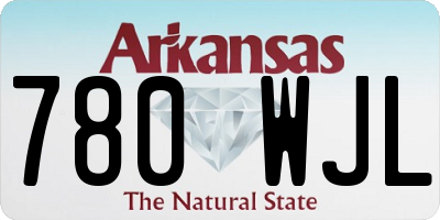 AR license plate 780WJL