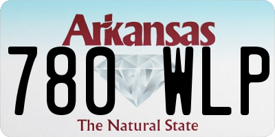 AR license plate 780WLP