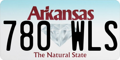 AR license plate 780WLS