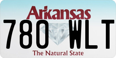 AR license plate 780WLT