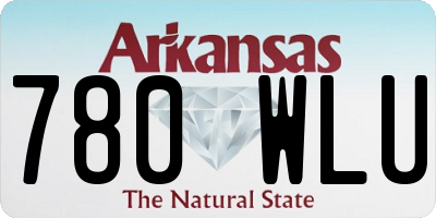 AR license plate 780WLU