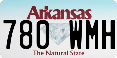 AR license plate 780WMH