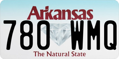 AR license plate 780WMQ