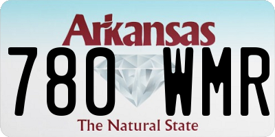 AR license plate 780WMR