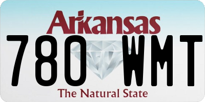 AR license plate 780WMT