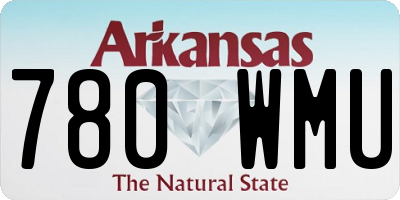 AR license plate 780WMU