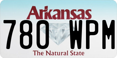 AR license plate 780WPM