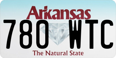 AR license plate 780WTC