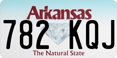 AR license plate 782KQJ
