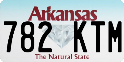AR license plate 782KTM