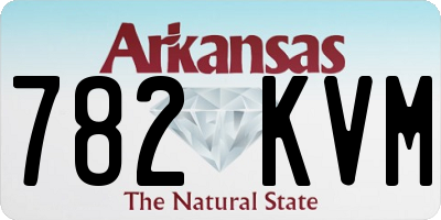 AR license plate 782KVM