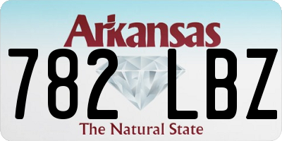 AR license plate 782LBZ