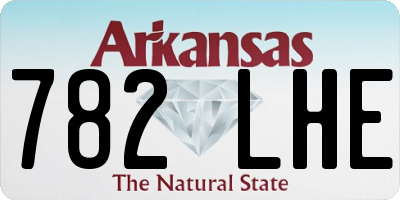 AR license plate 782LHE