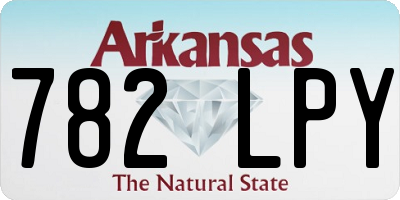 AR license plate 782LPY