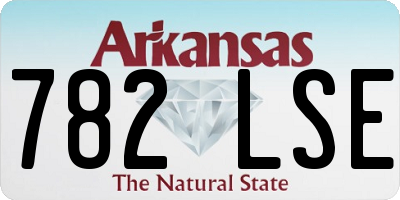 AR license plate 782LSE
