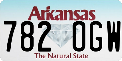 AR license plate 782OGW