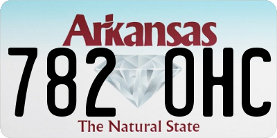 AR license plate 782OHC