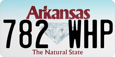 AR license plate 782WHP