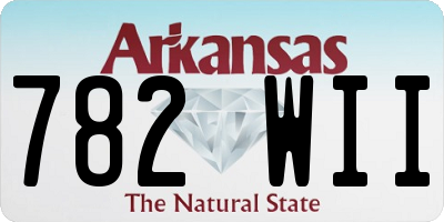 AR license plate 782WII