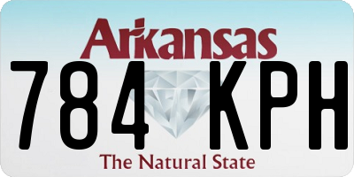 AR license plate 784KPH