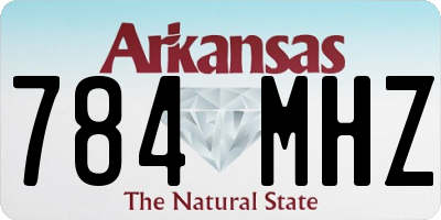 AR license plate 784MHZ