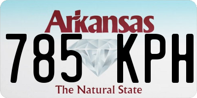 AR license plate 785KPH