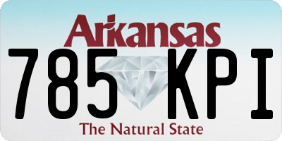 AR license plate 785KPI