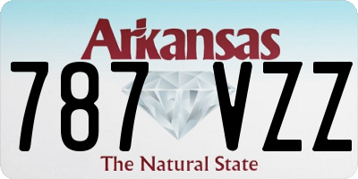 AR license plate 787VZZ