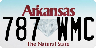 AR license plate 787WMC
