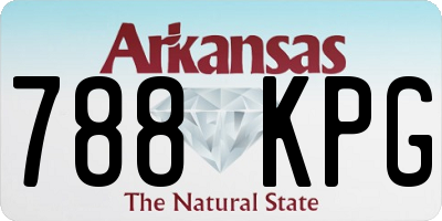 AR license plate 788KPG