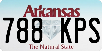 AR license plate 788KPS