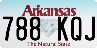 AR license plate 788KQJ