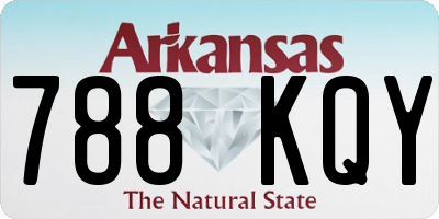 AR license plate 788KQY