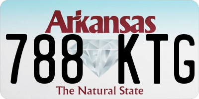 AR license plate 788KTG