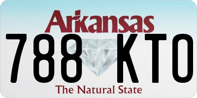 AR license plate 788KTO