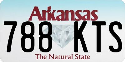 AR license plate 788KTS