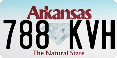 AR license plate 788KVH