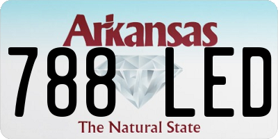 AR license plate 788LED