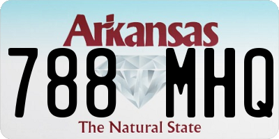 AR license plate 788MHQ