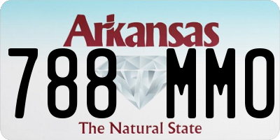 AR license plate 788MMO