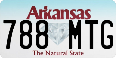 AR license plate 788MTG
