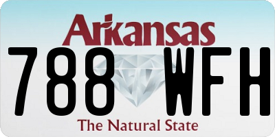 AR license plate 788WFH
