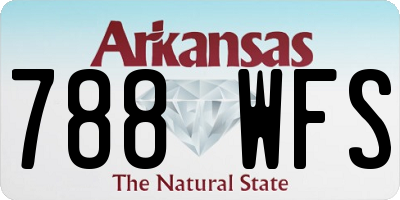 AR license plate 788WFS