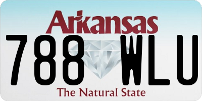 AR license plate 788WLU
